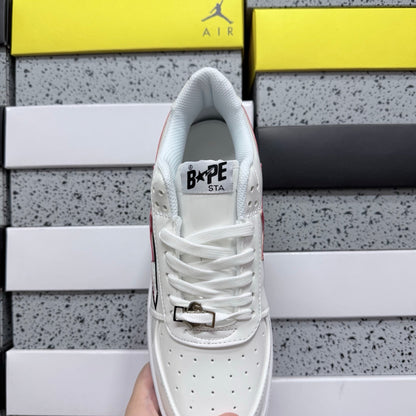 Bape STA Low Shark White