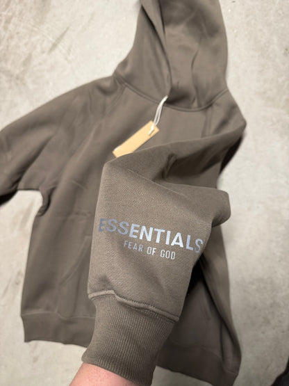 Essentials Brown Hoodie