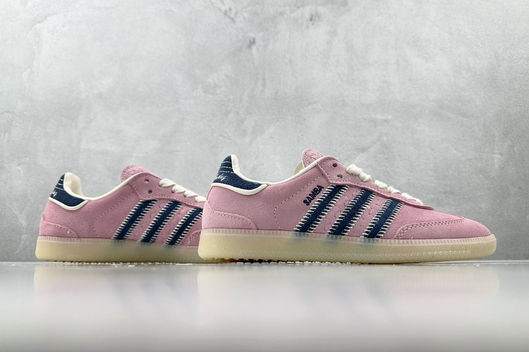 Samba Pink Blue Straps