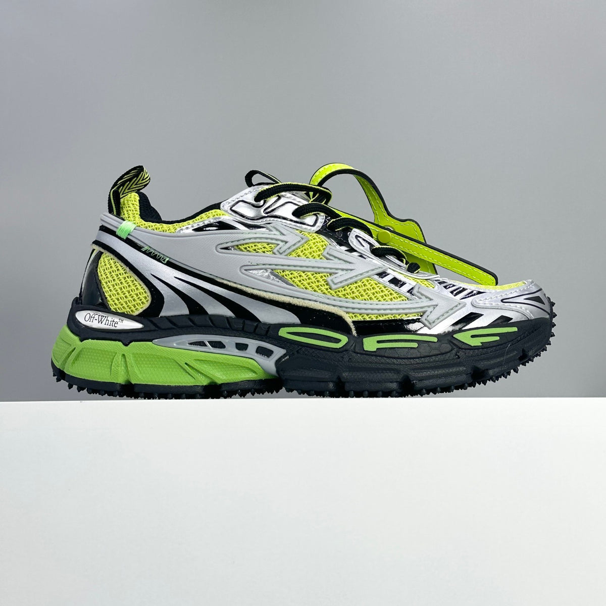 OF Be Right Back Silver Green Fluo
