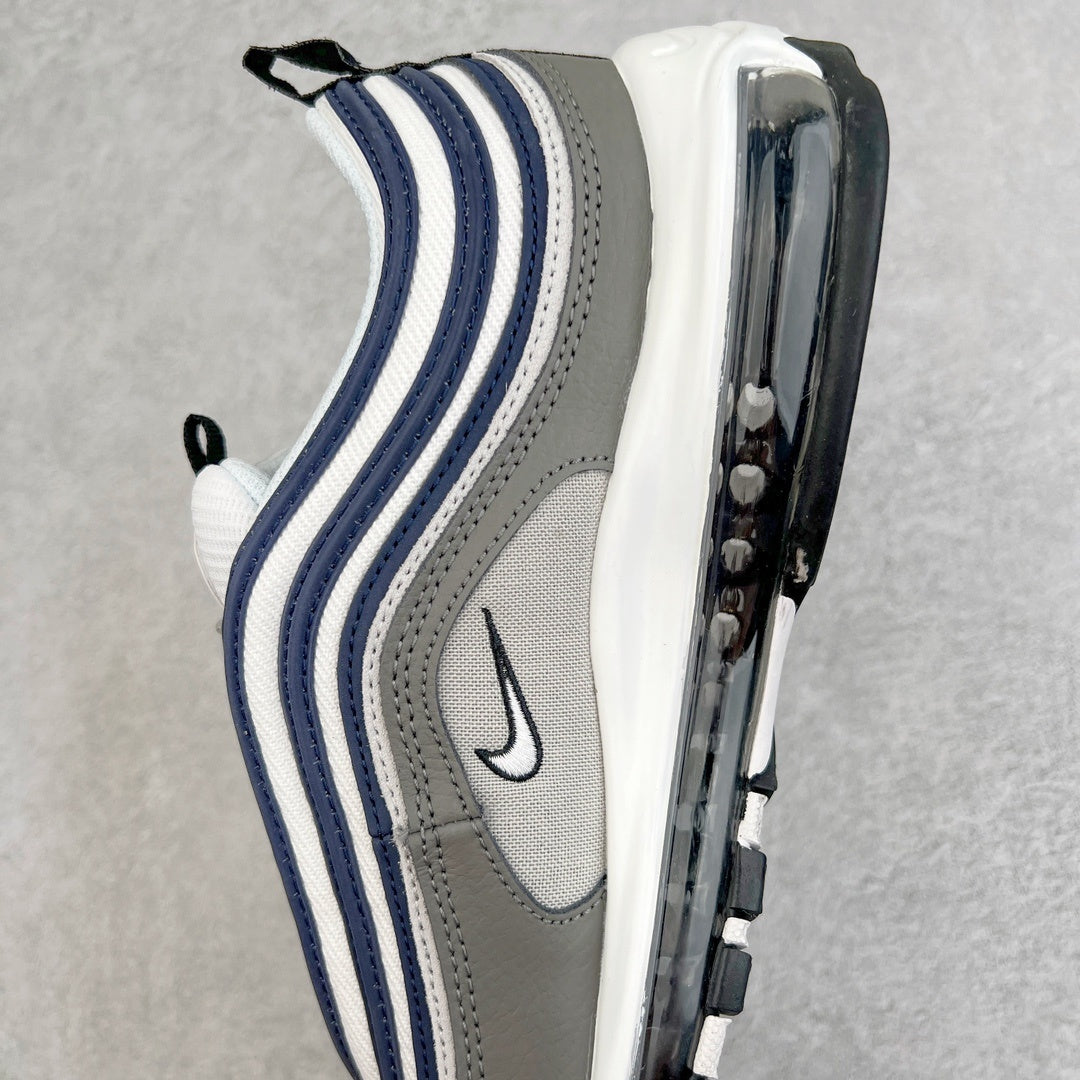 97 Flat Pewter/White