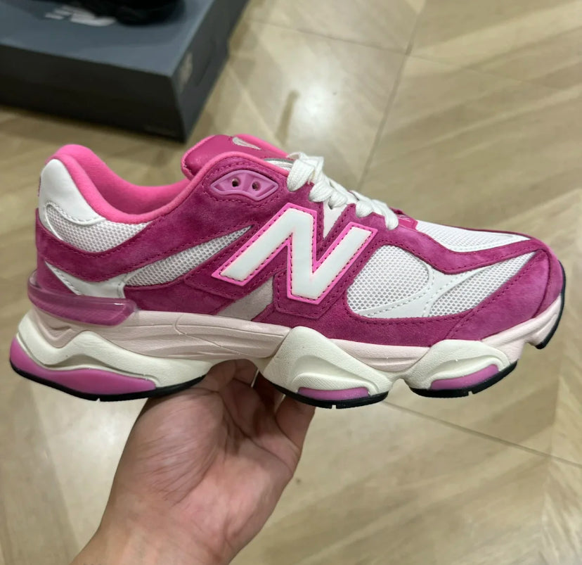 New Balance 9060 Pink and White