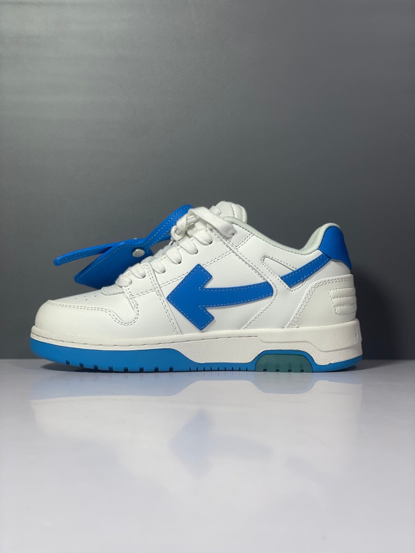OF Out of Office Double White Blue