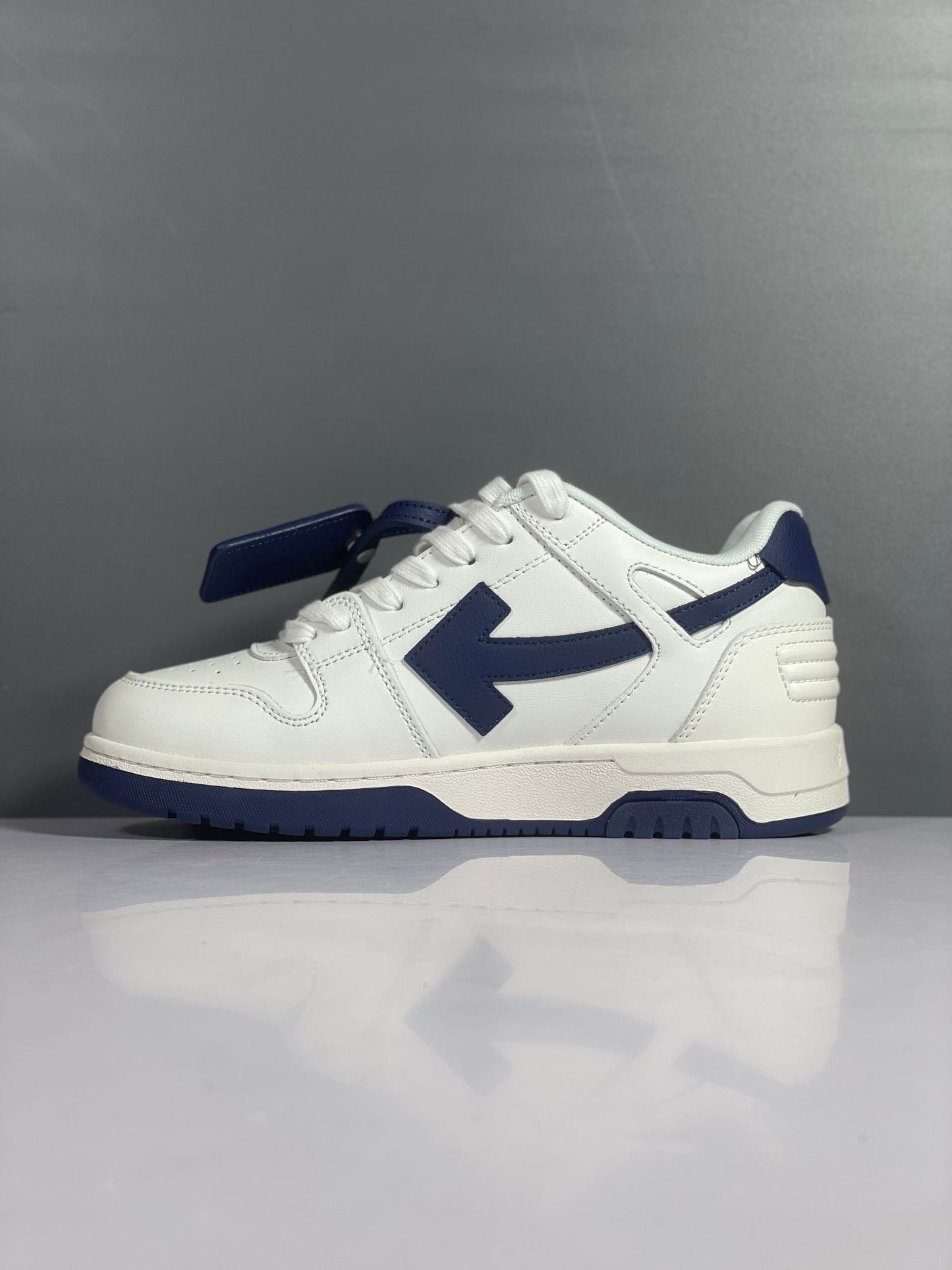 OF Out of Office White And Dark Blue