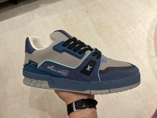 Trainer Blue and Gray