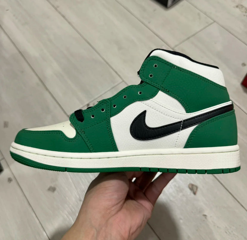 Air Jordan 1 Mid Pine Green