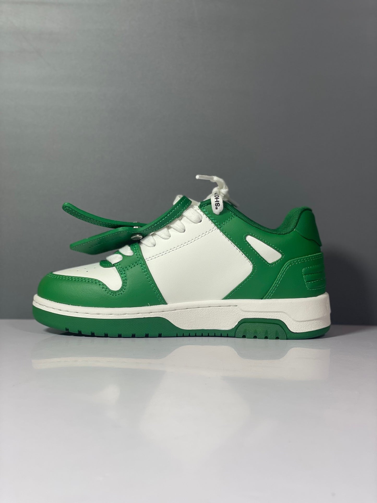 OF Out of Office White Green Sole Light Green