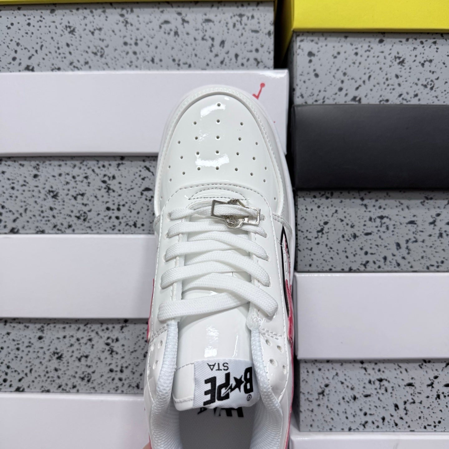 Bape STA Low Shark White