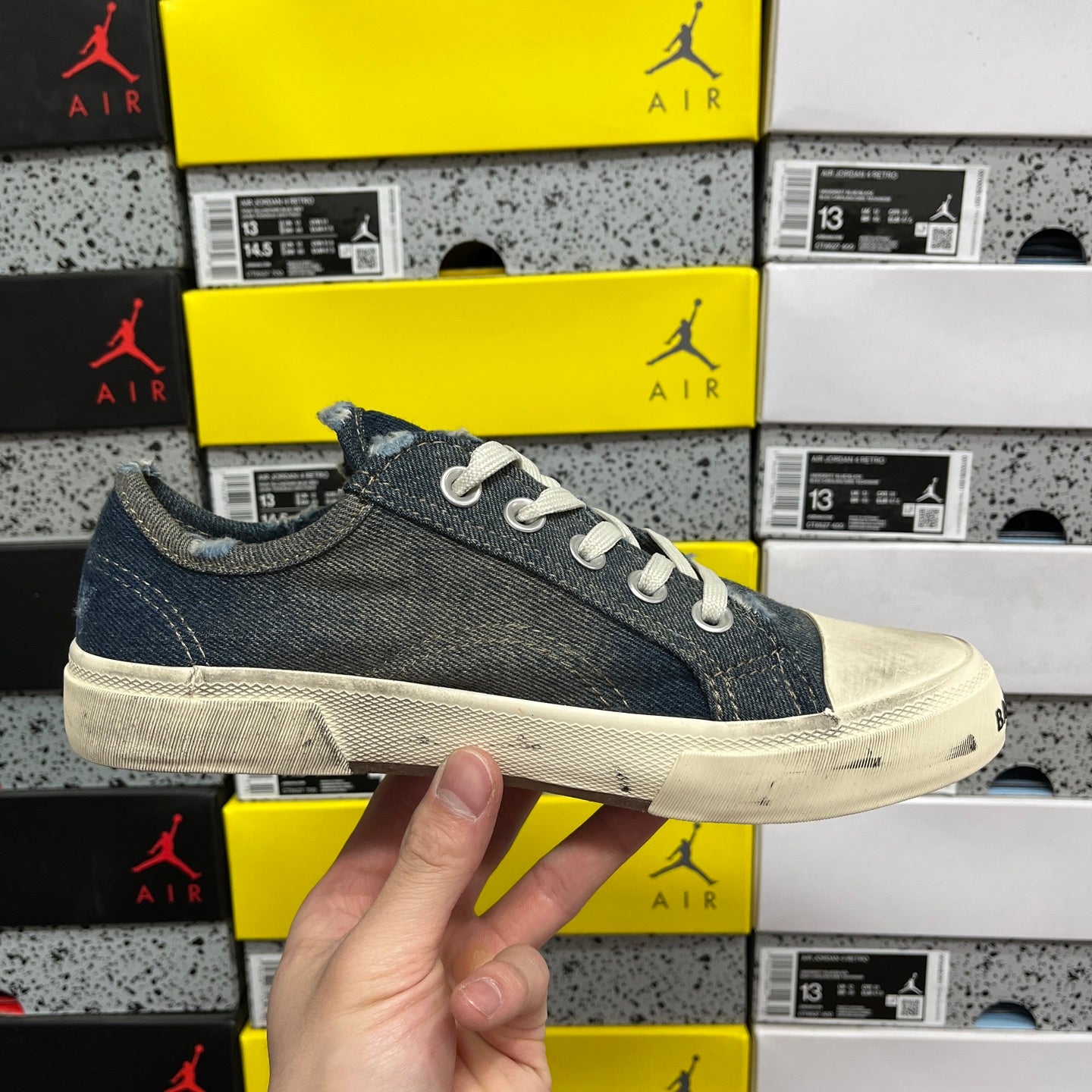 BLG Paris Low Denim Blue