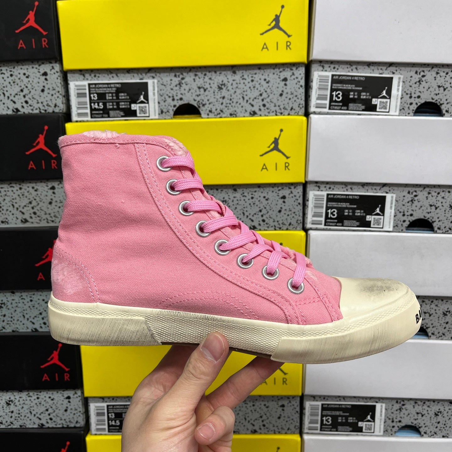 BLG Paris High Destroyed Pink