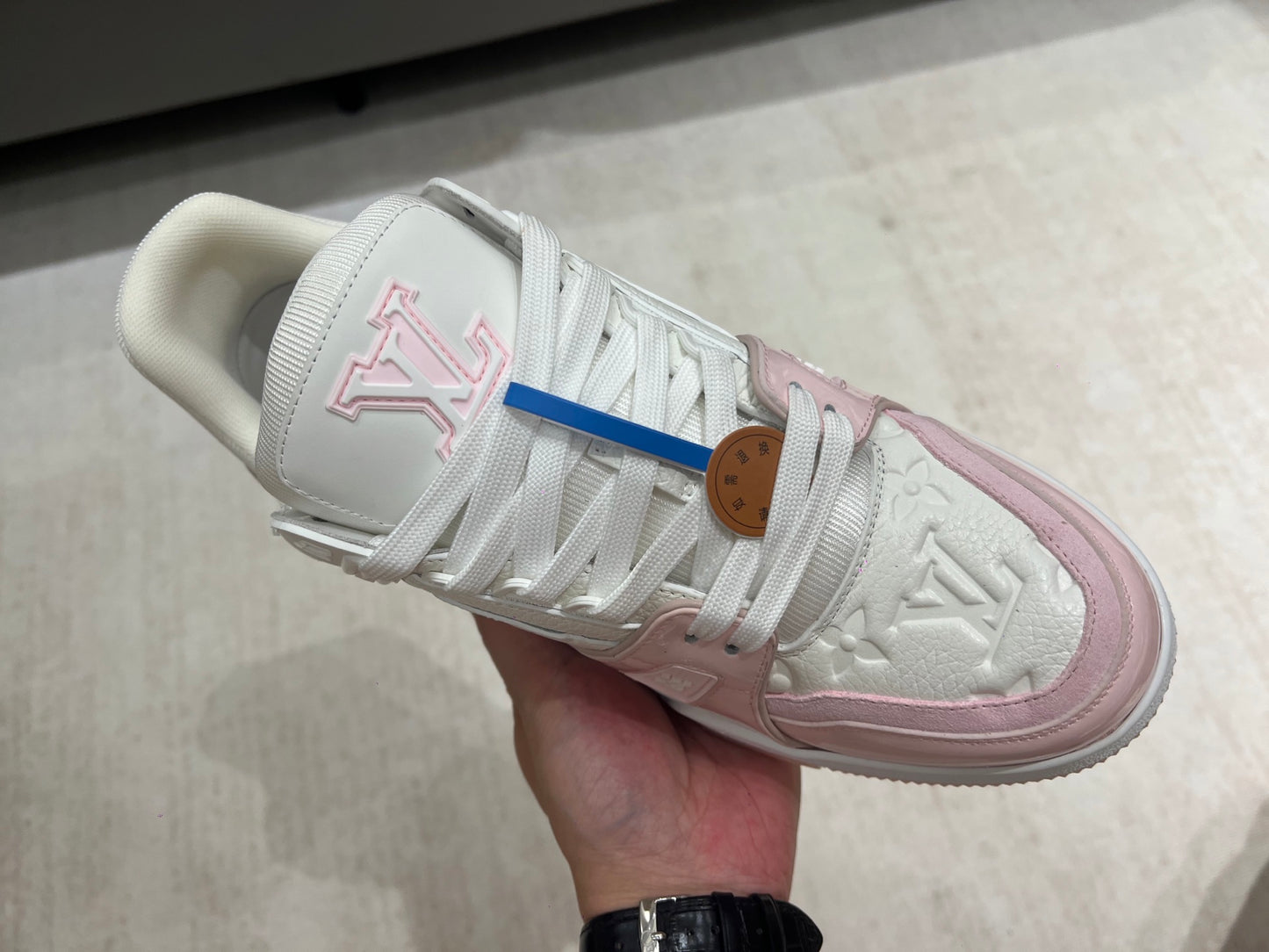 Trainer White and Pink