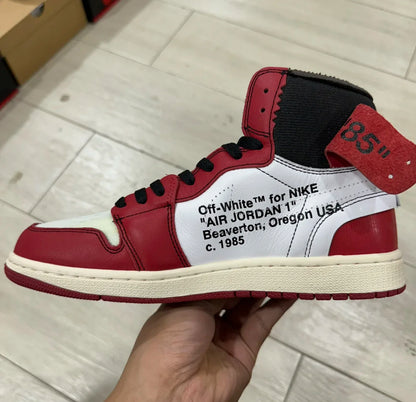 Air Jordan 1 High Off-White Red