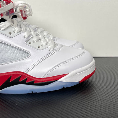 AJ 5 Fire Red Black Tongue