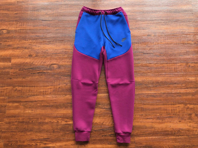 Conjunto Tech Fleece Roxo e Azul
