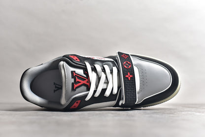 Trainer Gray and Red