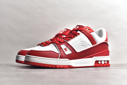 Trainer White and Red