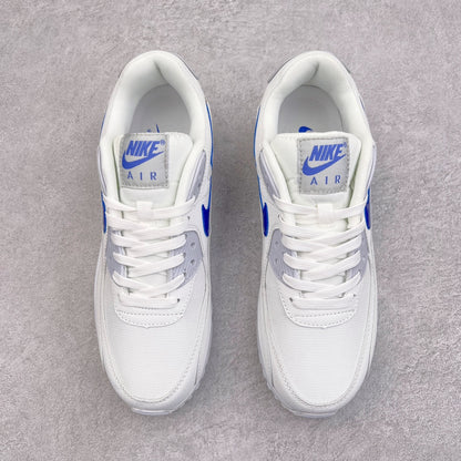 Air Max 90 White Metalic Blue