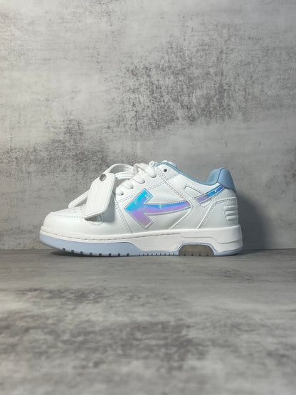 OF Out of Office White Blue Purple