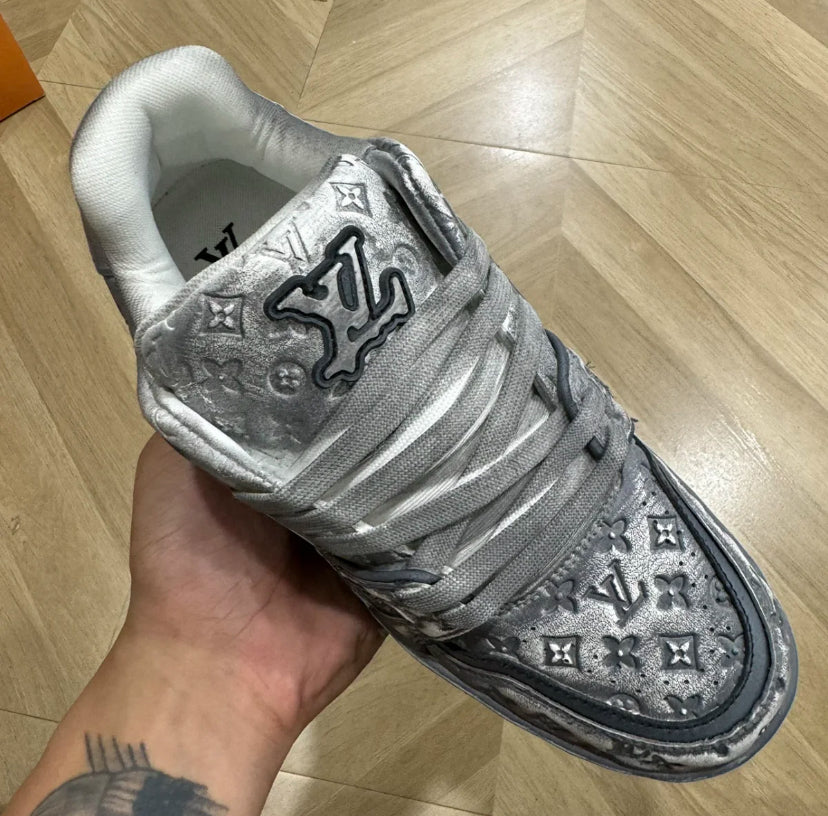 Louis Vuitton Trainer Silver