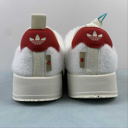 AD Puffylette White Red