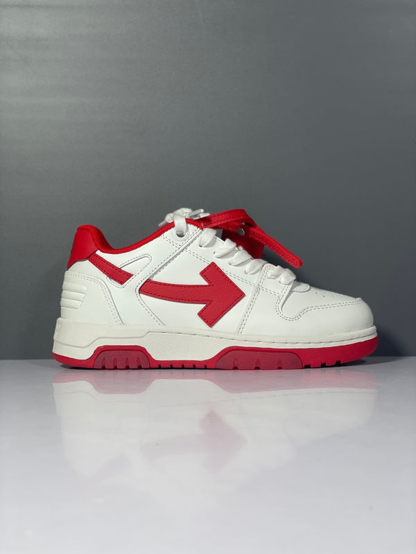 OF Out of Office White Red