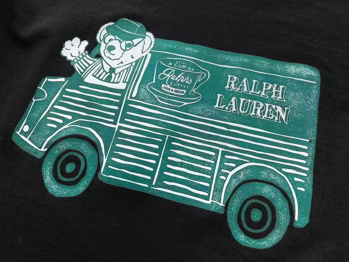 RL T-shirt Bear Driver