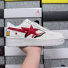 Bape STA Low Shark White