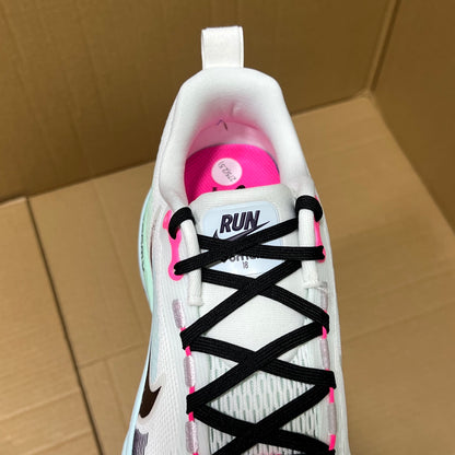 Vomero 18 White Glacier Blue Hyper Pink