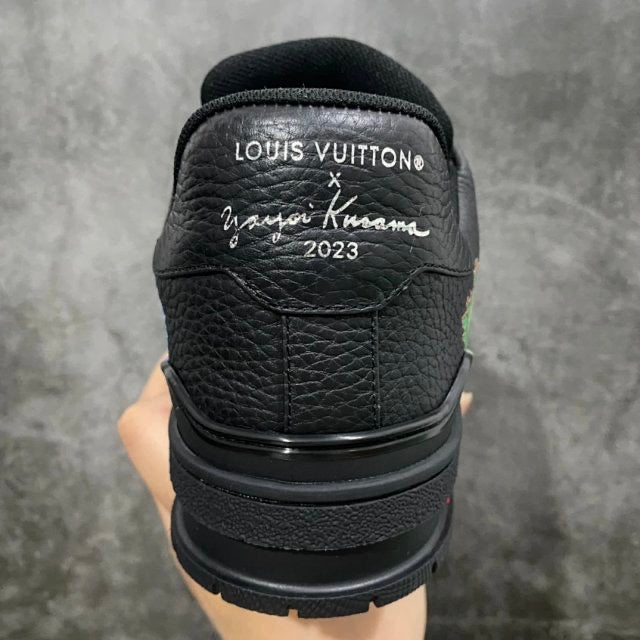 Louis Vuitton x Yayoi Kusama Trainer Black