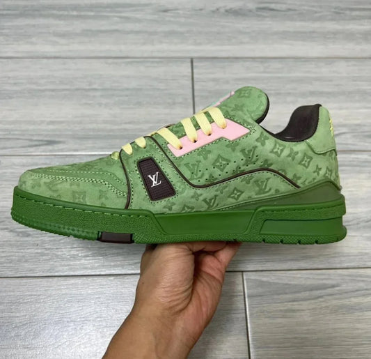 Louis Vuitton Trainer Green