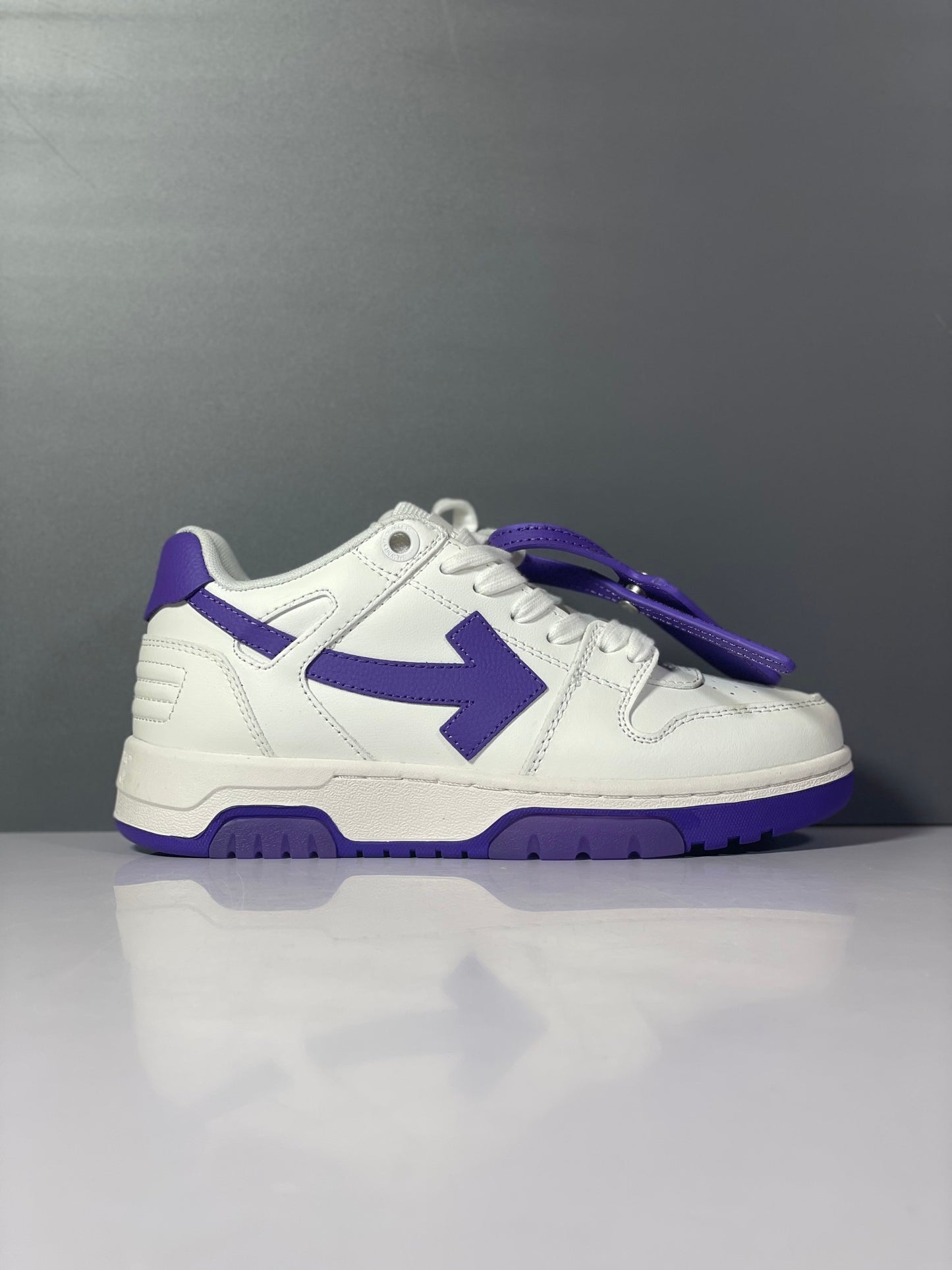 OF Out of Office White Purple