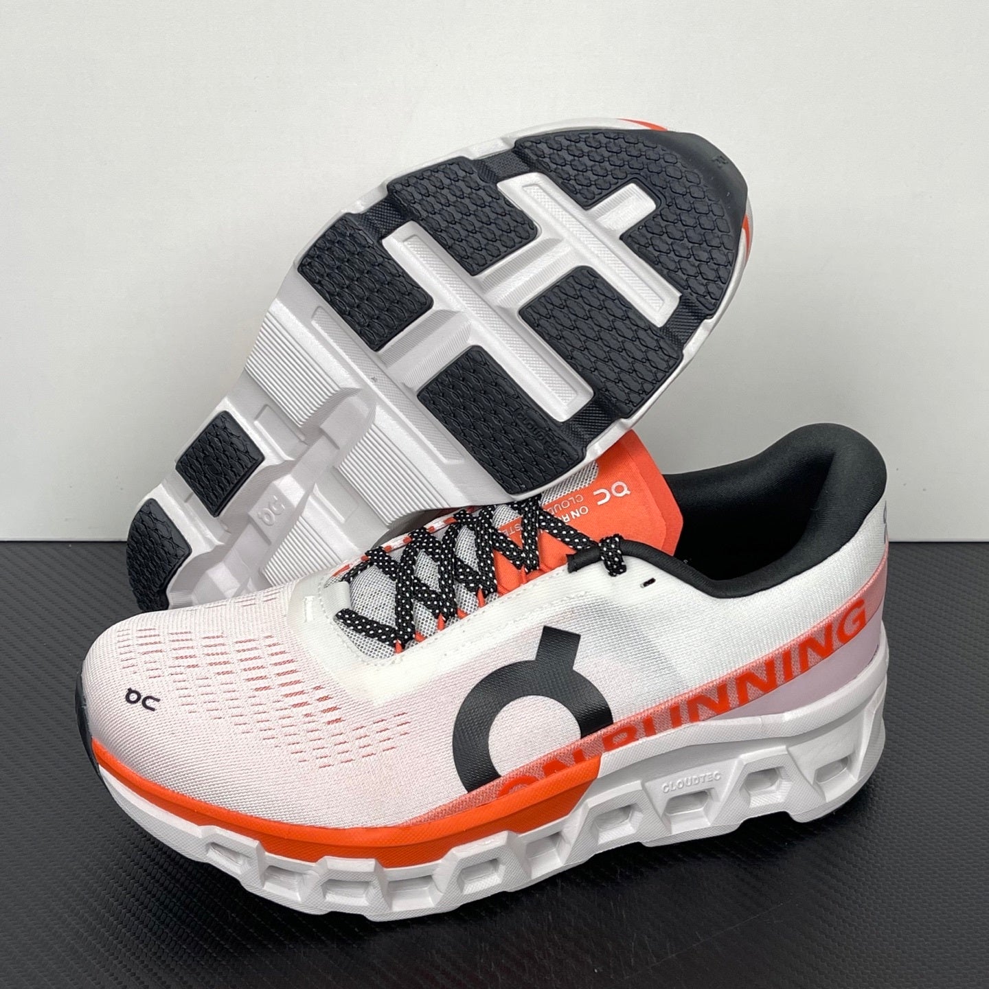 Cloudmonster 2 White Orange