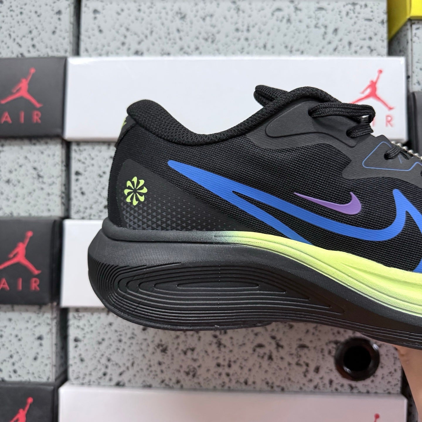 Nk Air Alphazoom Black/Purple