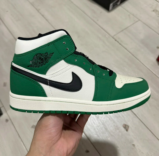 Air Jordan 1 Mid Pine Green