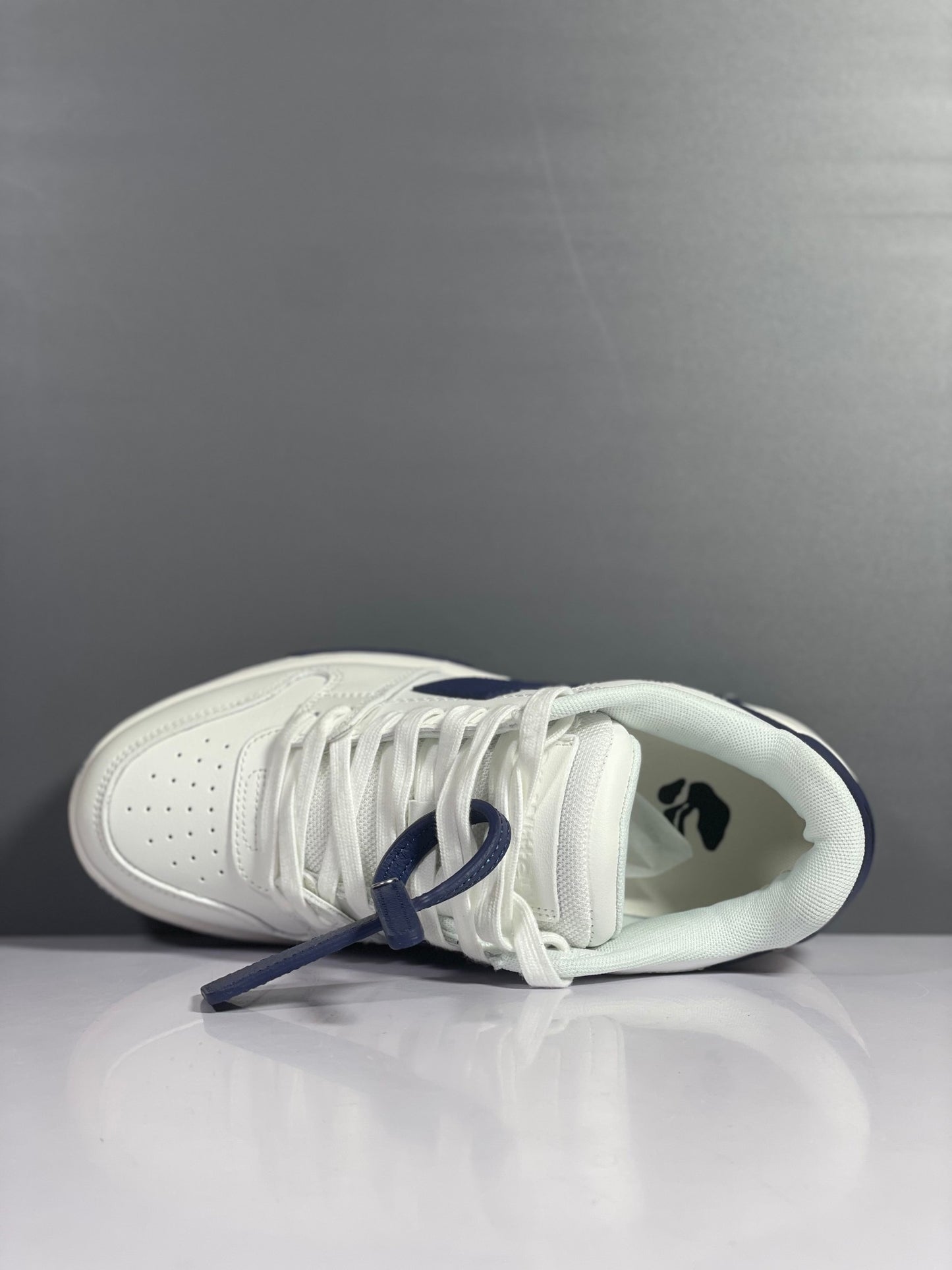 OF Out of Office White And Dark Blue