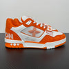 Trainer White and Orange