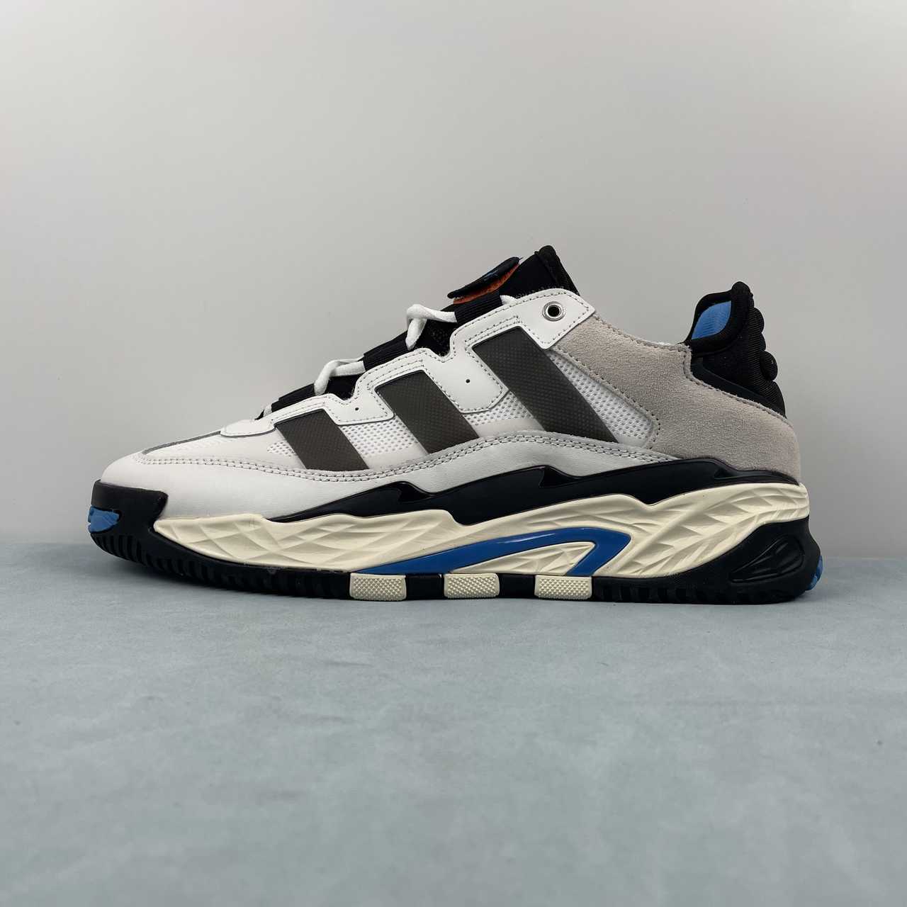 AD Niteball White Black Blue Grey