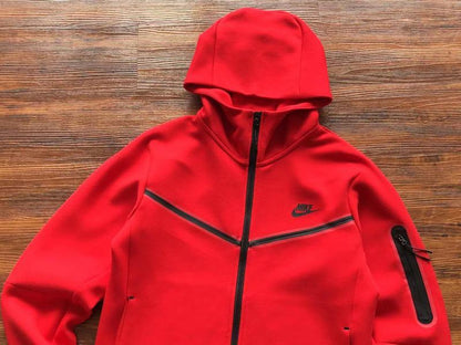 Conjunto Tech Fleece Vermelho