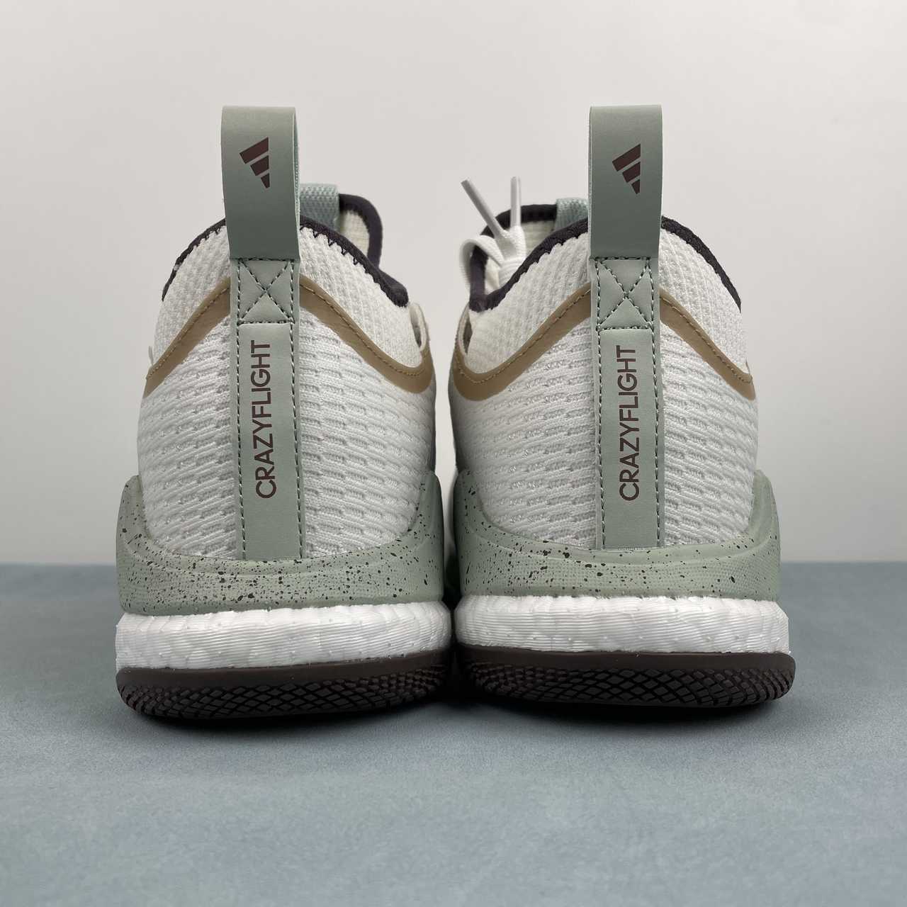 AD CrazyFlight Mid White Grey Brown Green