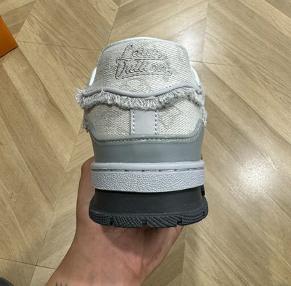 Louis Vuitton Trainer Jeans Grey