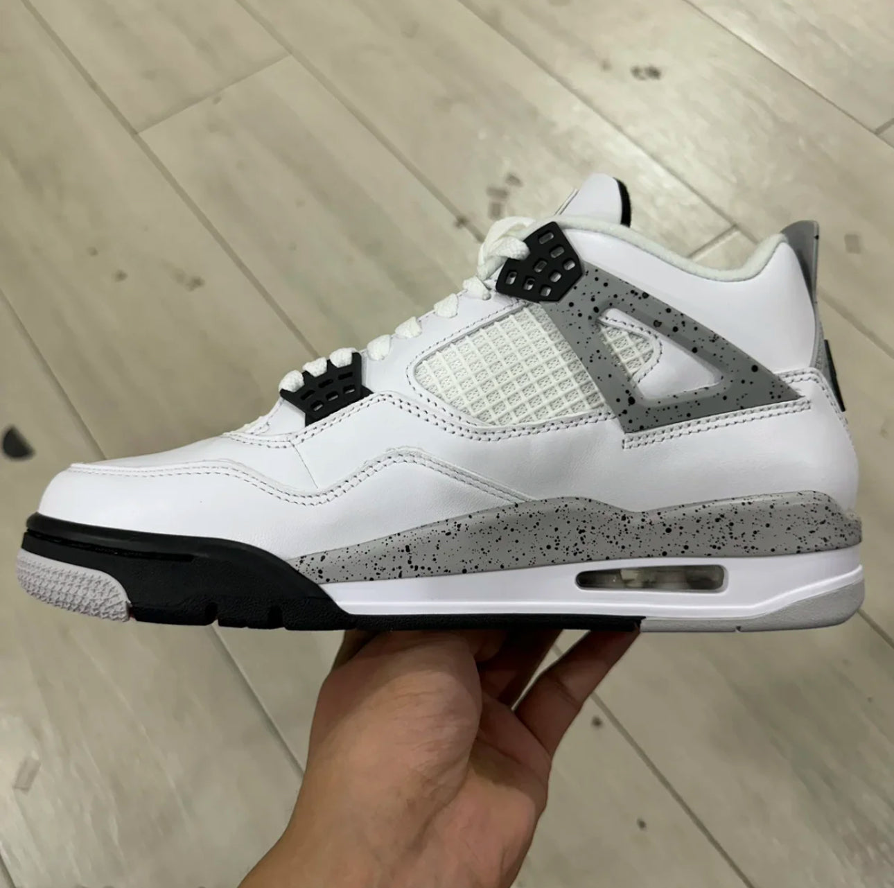 Air Jordan 4 Retro White Cement