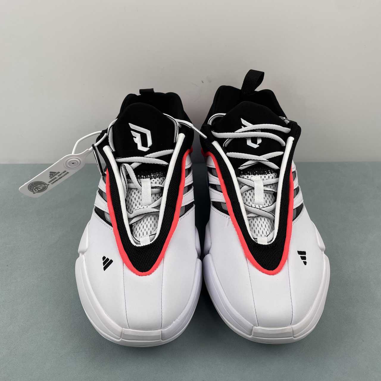 AD Dame 9 White Black Red Blue