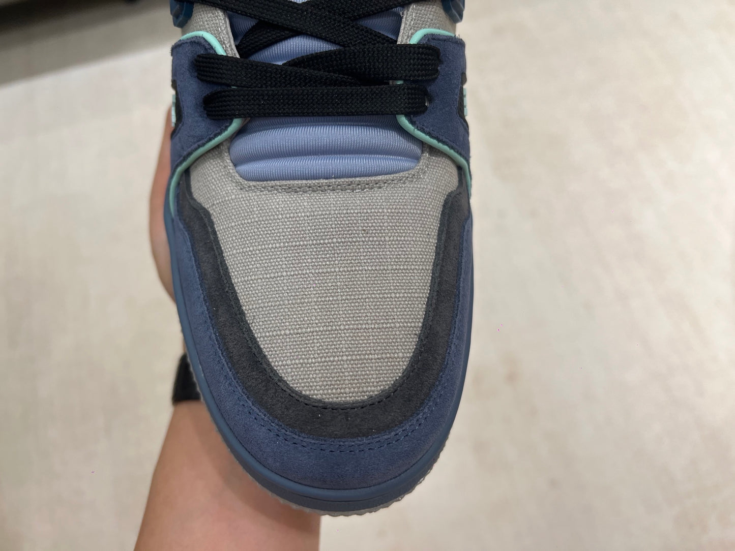 Trainer Blue and Gray