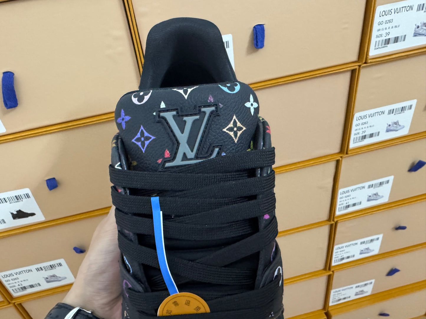 Trainer Monogram Black