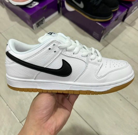 SB Dunk Low White Gum