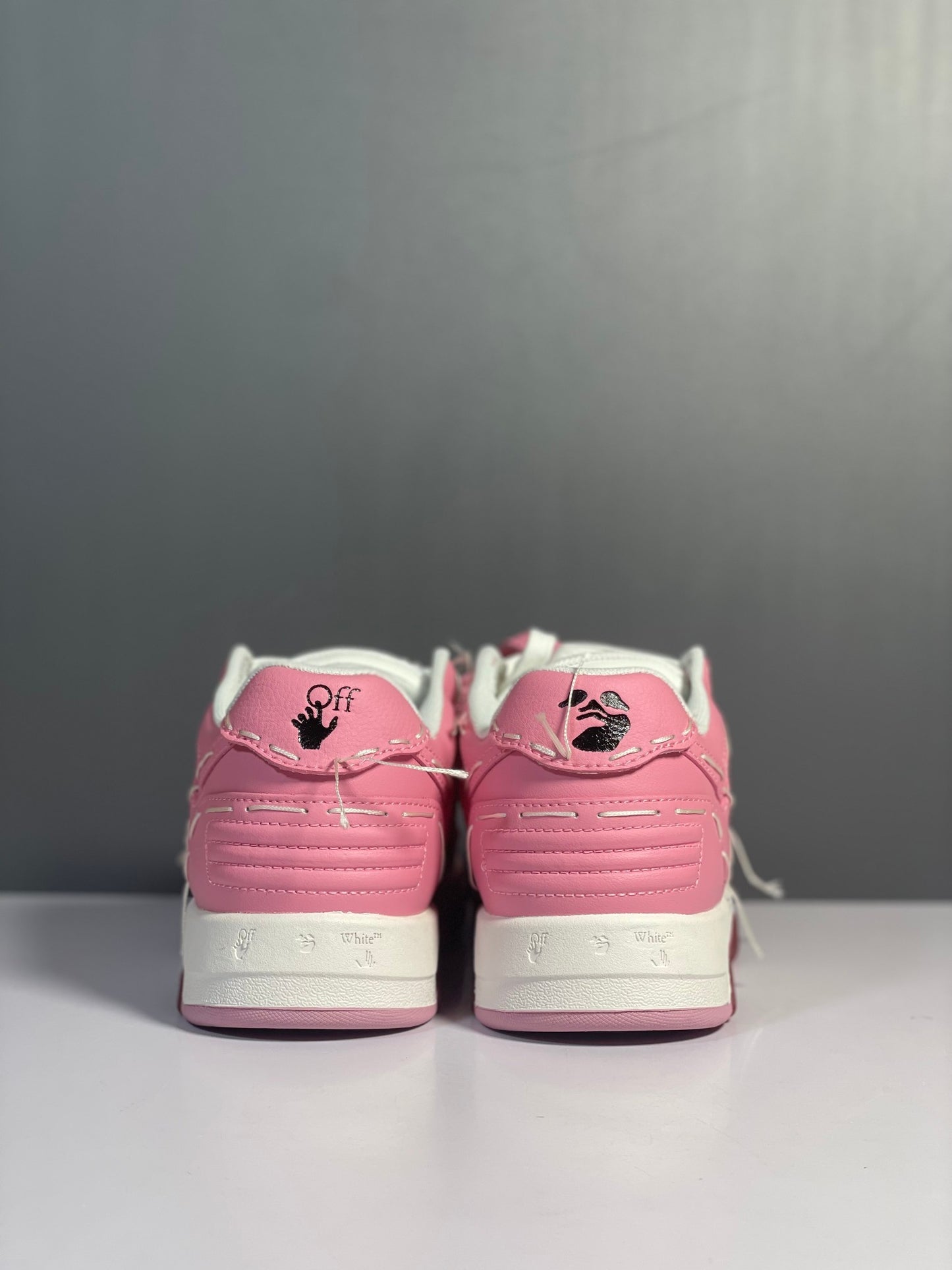 OF Out of Office Stitches Pink White