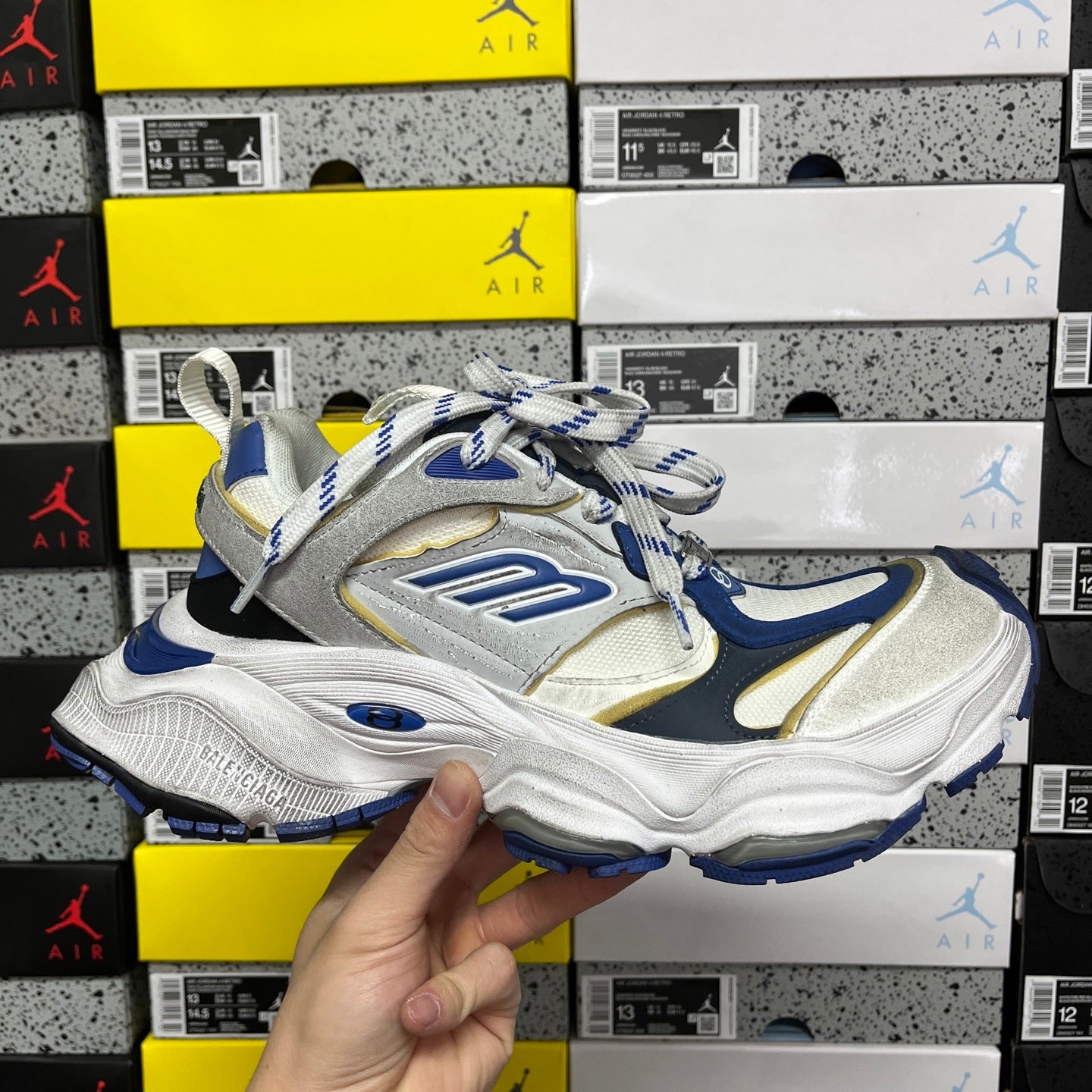 BLG Cargo Grey/Black/White/Blue