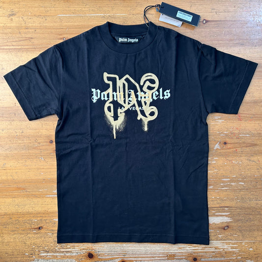 PA New Sprayed black gold tshirt