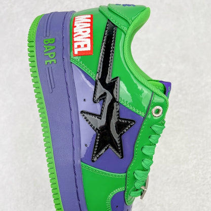 Bape STA Low Marvel Comics Hulk