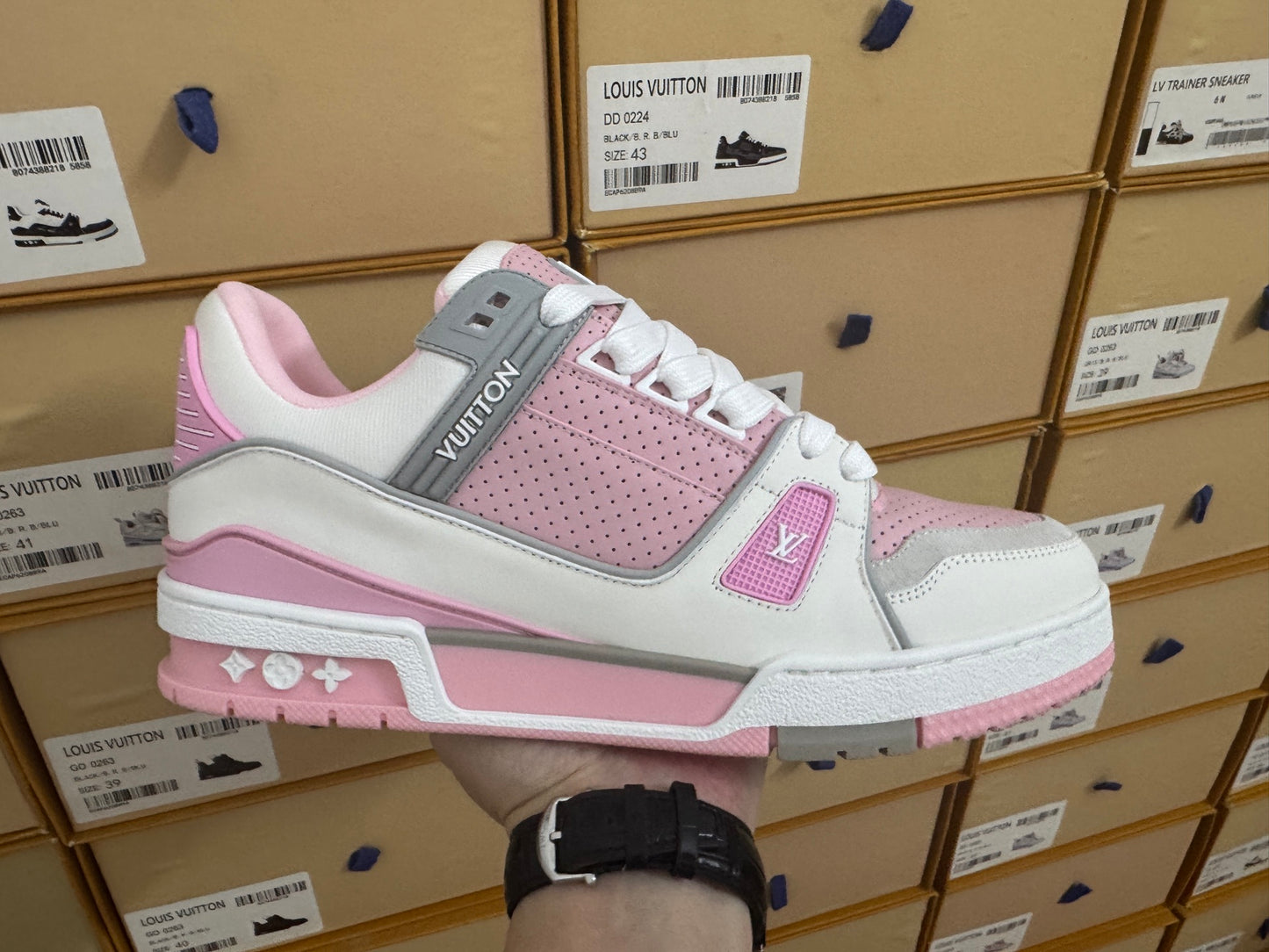 Trainer Pink and White
